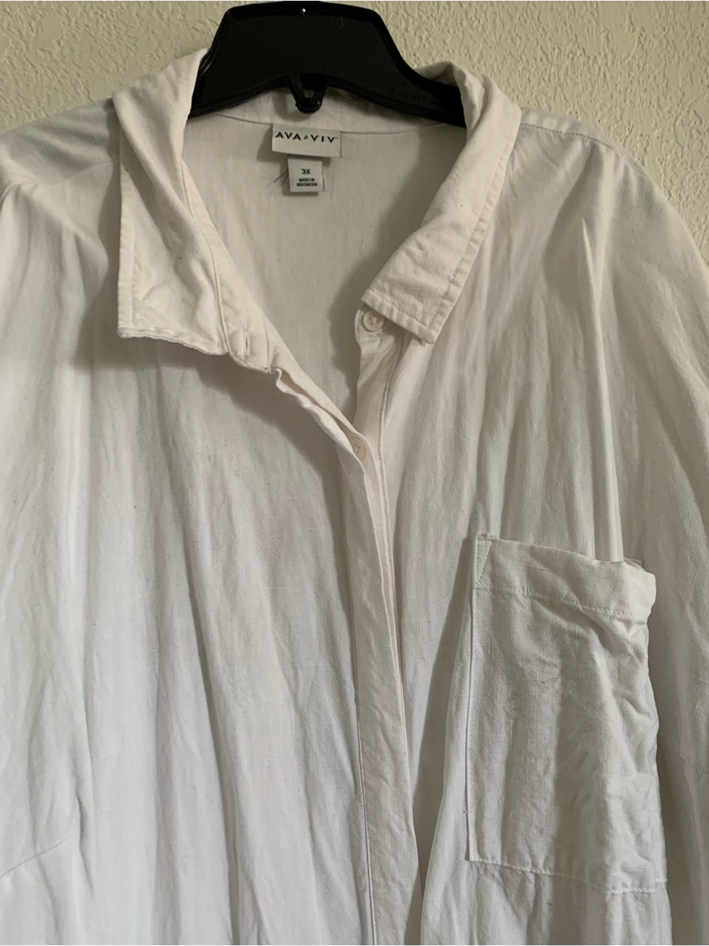 Ava & Viv White Short-Sleeve Tie-Waist Romper Coverup - Picture 6 of 11